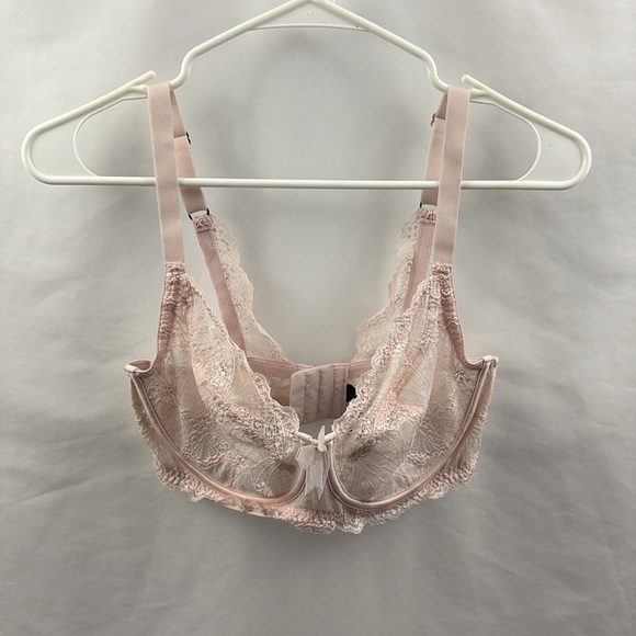 Adore Me Lot Of 2 34DDD Bras Multi-color Balconette Floral & Pink - Picture 12 of 15